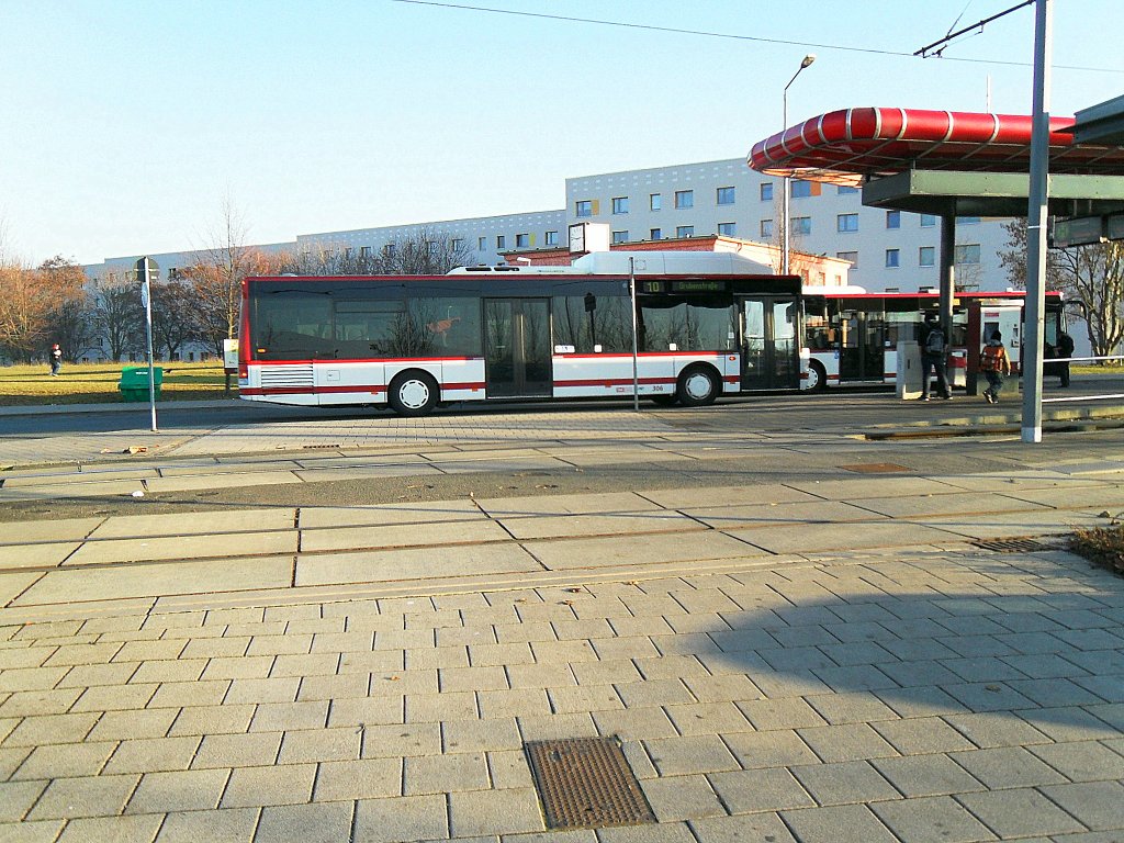 Stadtbus der Linie 10 am Europaplatz