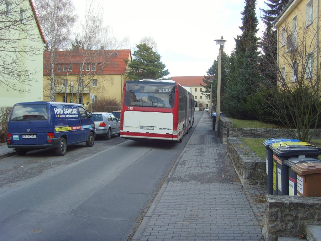 Stadtbus Linie 9 in Daberstedt