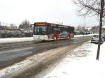 Bus der Linie 9 zum Nordbahnhof vor der Hst Eisslebener Strasse