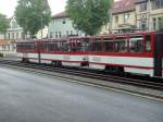 Tatra-Zug Linie 1 in der Magdeburger Allee stadteinwrts