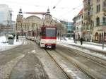 Tatra-Zug Linie 2   Anger im Winter
